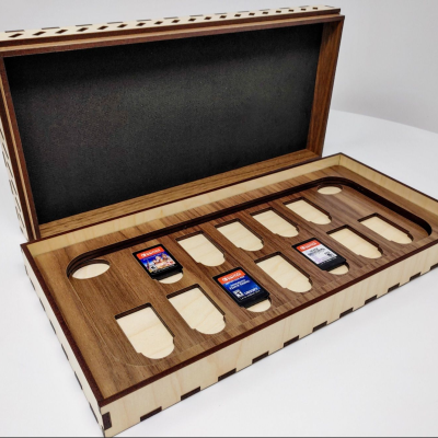 Caixa arrumação Nintendo Switch