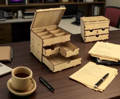 Organizador 3 gavetas