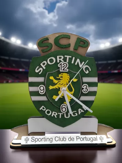 Relógio Sporting de secretária