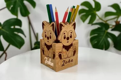 Porta canetas Animais