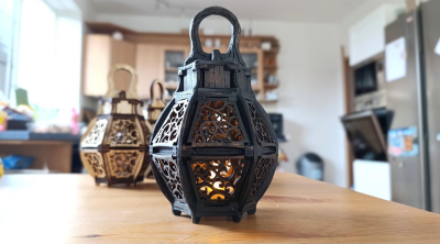 Lanterna de vela gótica