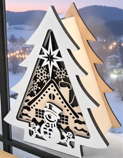 Luzes presença Arvore Natal