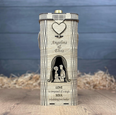 Caixa de Champagne ou de vinho