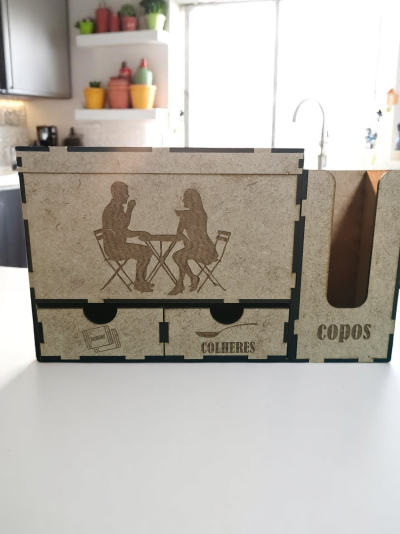 Organizador para as capsulas café