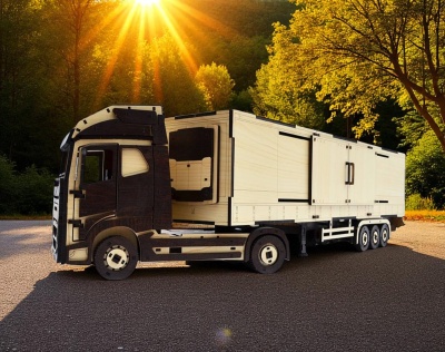 Camião Volvo FH12 Semi-Reboque Colecionador