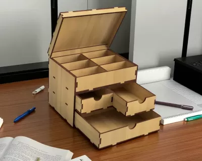 Organizador 3 gavetas