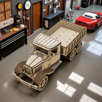 Camião clássico de carga