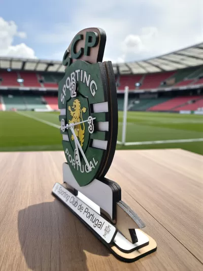 Relógio Sporting de secretária