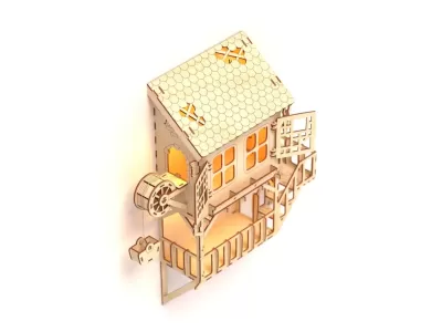 Luz presença Casinha