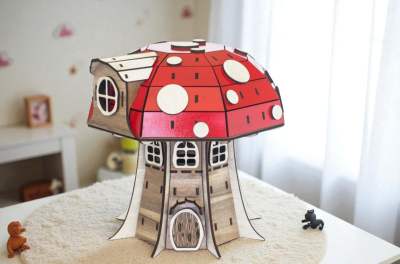 Luz de presença cogumelo