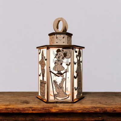 Lanterna de vela Halloween