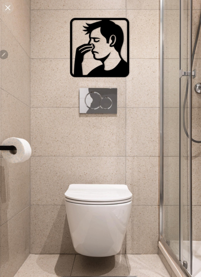 Quadro decoração para casa de Banho