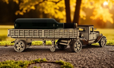 Camião Semi-reboque Vintage