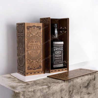 Caixa de Whisky personalizada