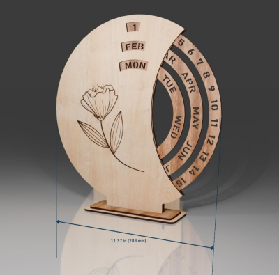 Calendário infinito