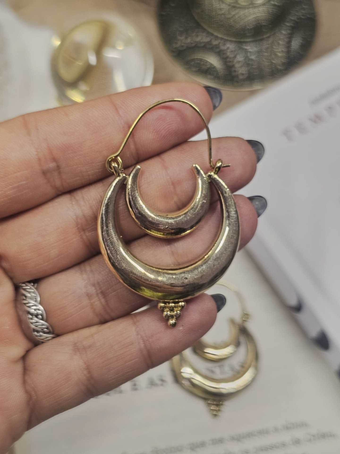 Brincos Dança da Lua Brincos Dança da Lua