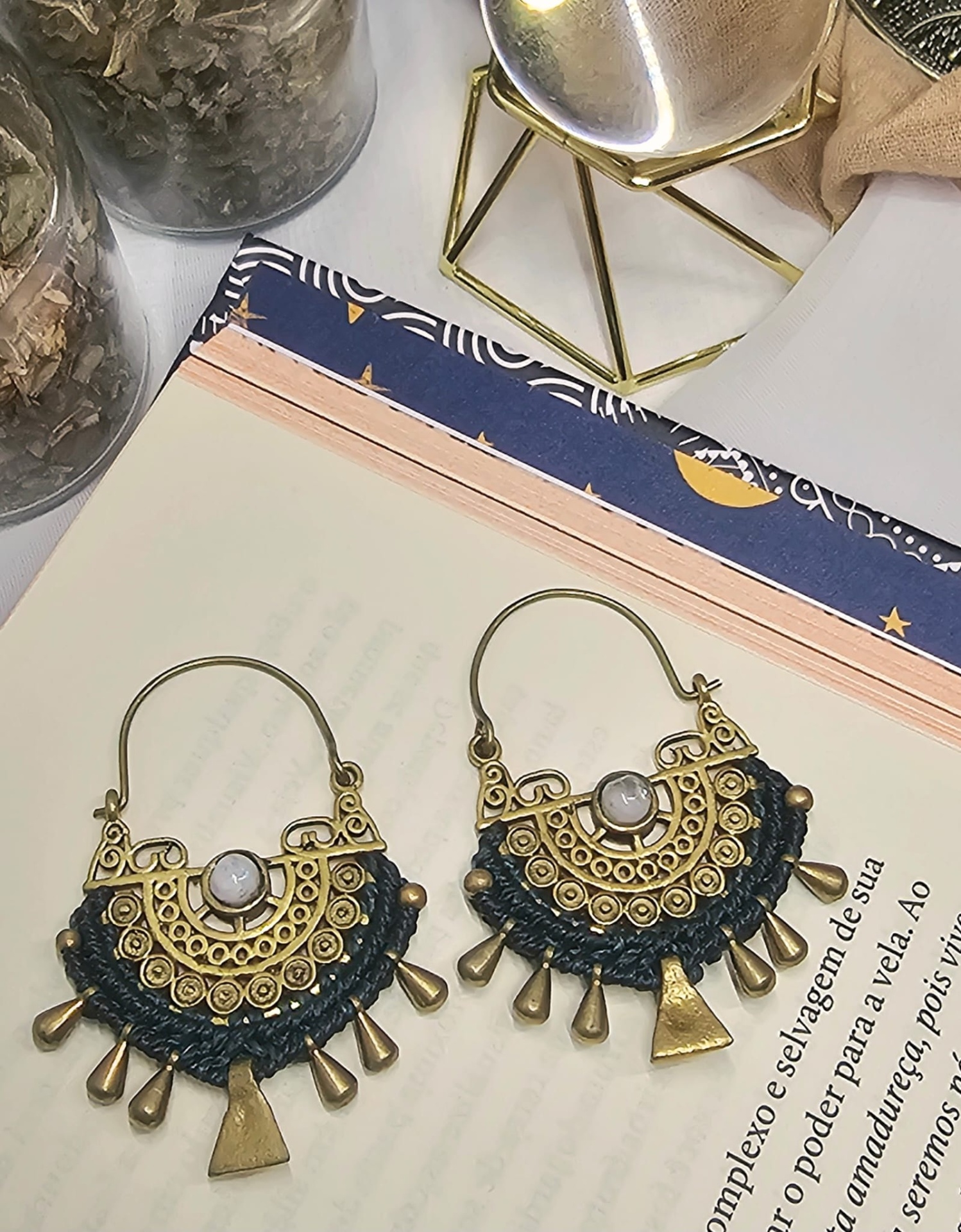 Brincos Alma Lunar Brincos Alma Lunar