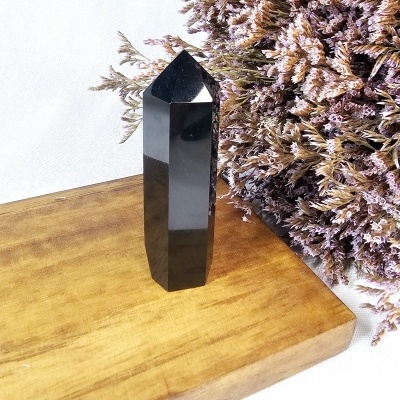 Gerador de energia - Obsidiana Negra - 8.5cm