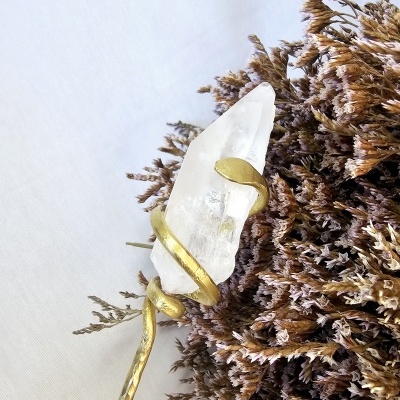 Varinha artesanal  de quartzo laser