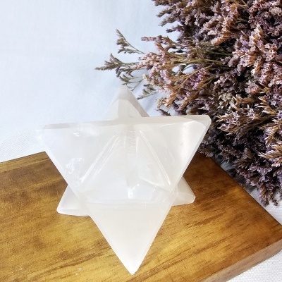 Merkaba em Selenite - G