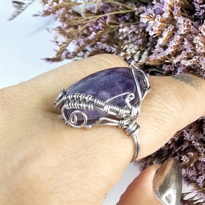 Anel Poder da Intuição - tamanho 14