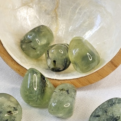 Epídoto em Prehnite