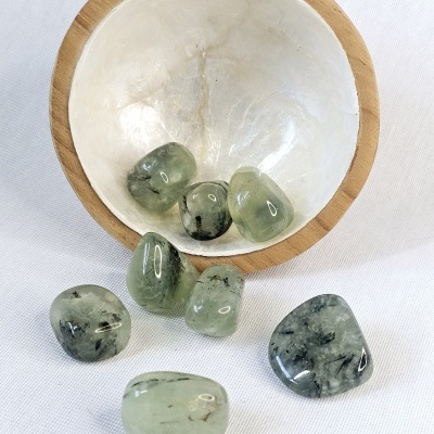 Epídoto em Prehnite