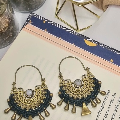 Brincos Alma Lunar Brincos Alma Lunar