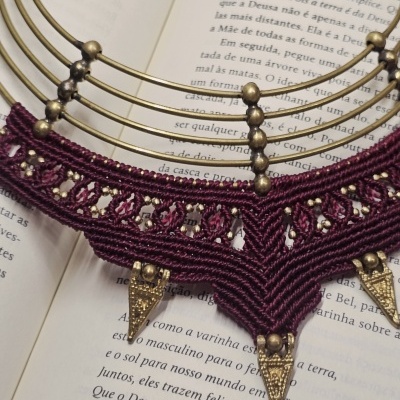 Colar Sacerdotisa Colar Sacerdotisa