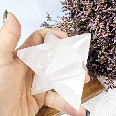 Merkaba em Selenite - G