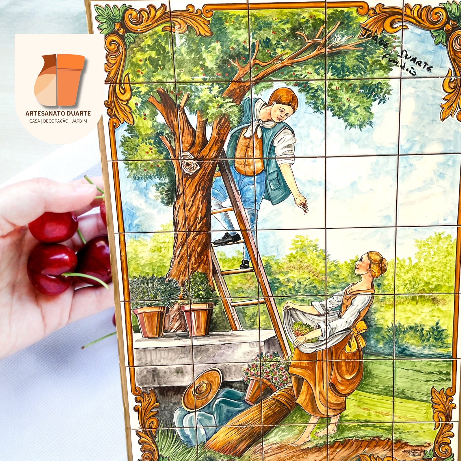 Painel&#x20;-&#x20;Apanha&#x20;da&#x20;cereja