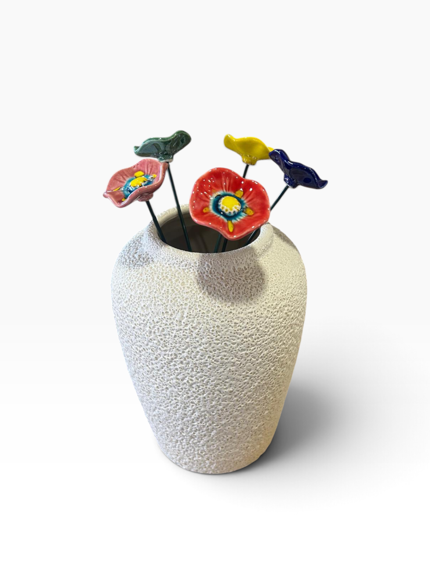 Jarra&#x20;nova&#x20;alta&#x20;com&#x20;5&#x20;flores