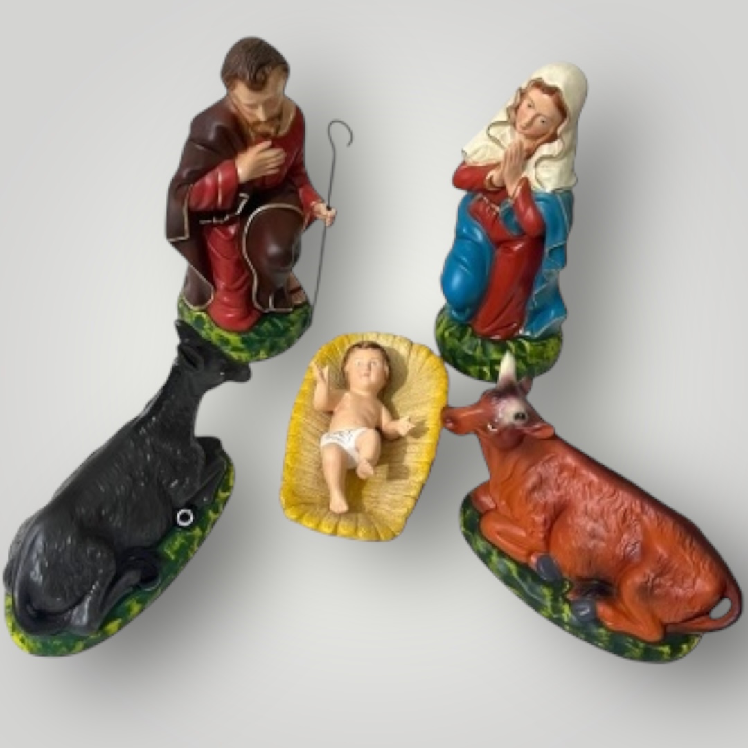 Pres&#x00E9;pio&#x20;6&#x20;figuras&#x20;-&#x20;35cm