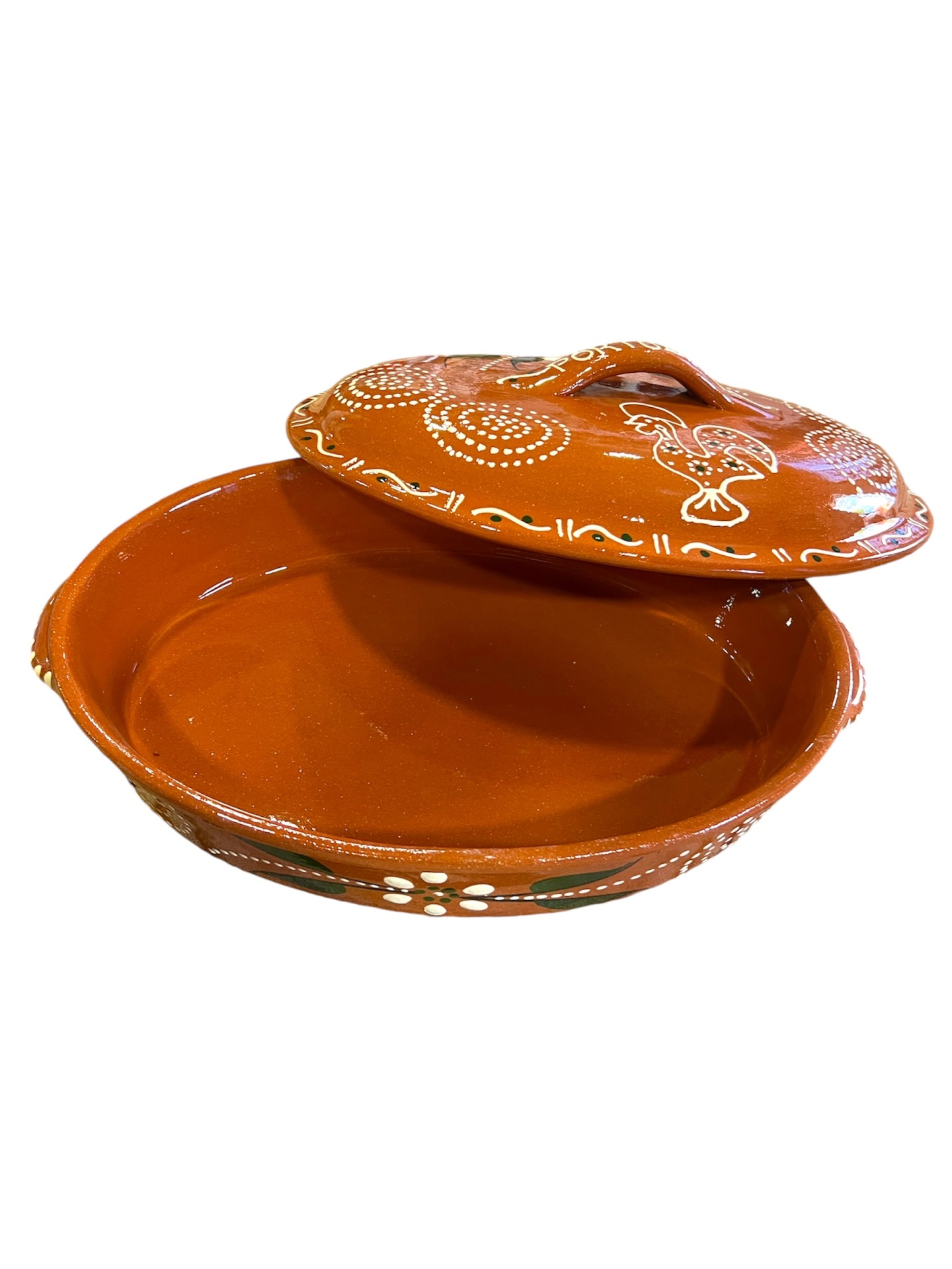 Assadeira&#x20;Oval&#x20;com&#x20;tampa