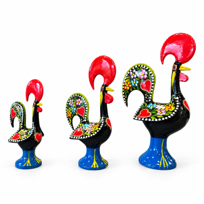Galo de Barcelos em ferro