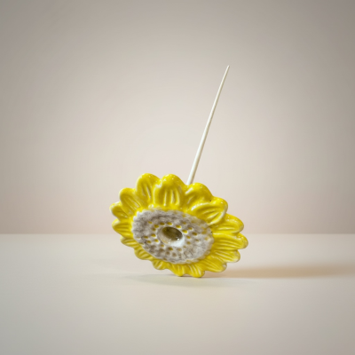 Flor pétalas amarela