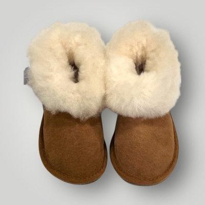 Pantufa&#x20;crian&#x00E7;a&#x20;sola&#x20;de&#x20;pele