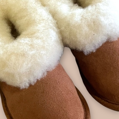 Pantufa&#x20;crian&#x00E7;a&#x20;sola&#x20;de&#x20;pele