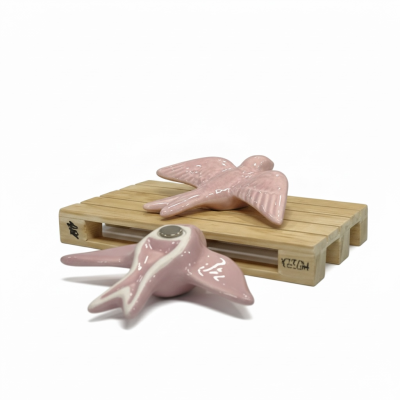 Andorinha em cerâmica c/ íman