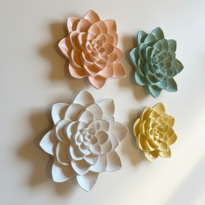 Flores de parede