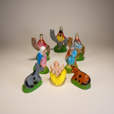 Presépio tradicional pequeno