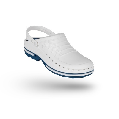 CLOG 02 c/ Tira - AZUL/BRANCAS