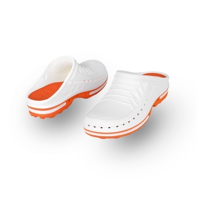 CLOG 01 - LARANJA/BRANCAS