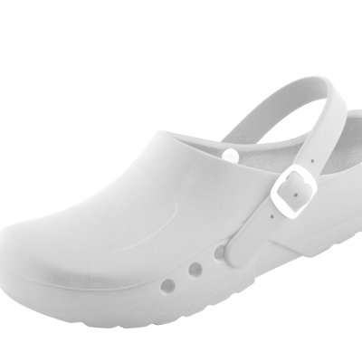 CHIROCLOGS ECONOMY - BRANCO COM TIRA