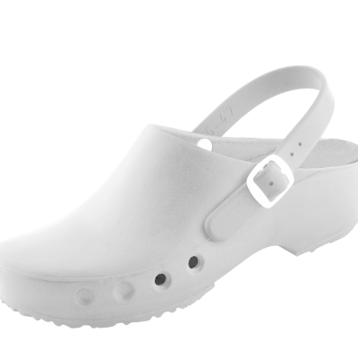 CHIROCLOGS CLASSIC - BRANCO COM TIRA