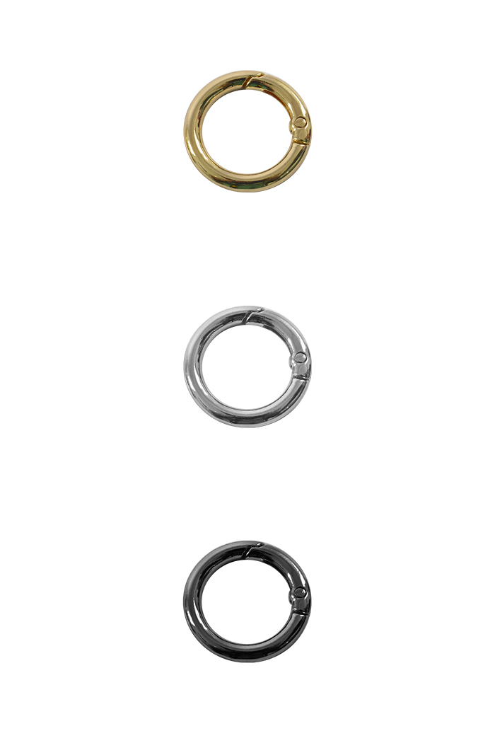 Argola Articulada 19mm (Prateada) - 6 unidades  - Círculo