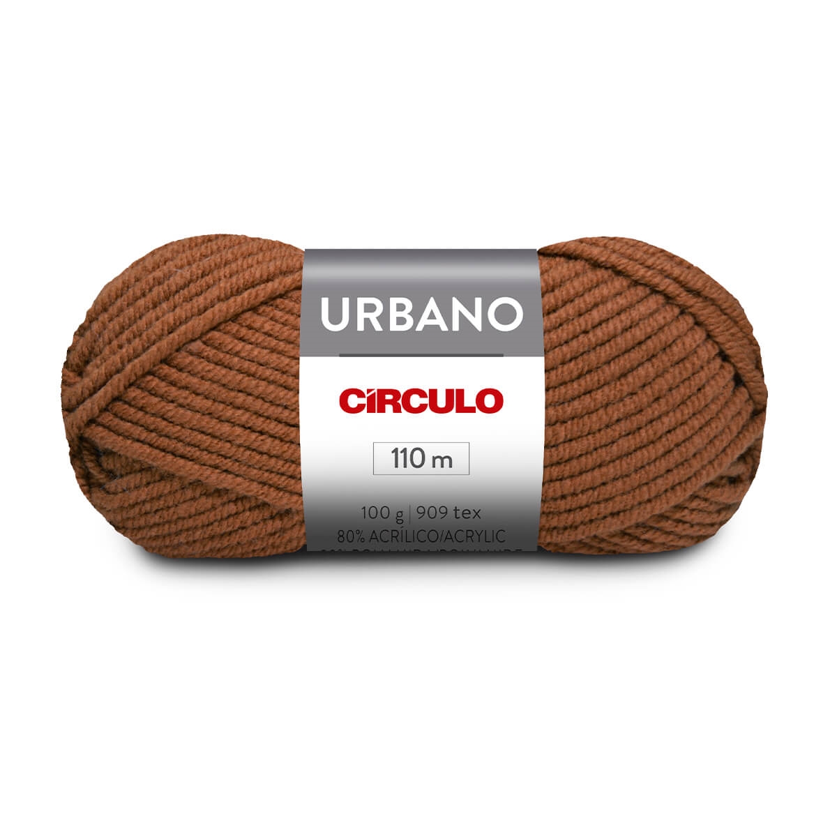 Lã Urbano Círculo 7954(Chocolate)