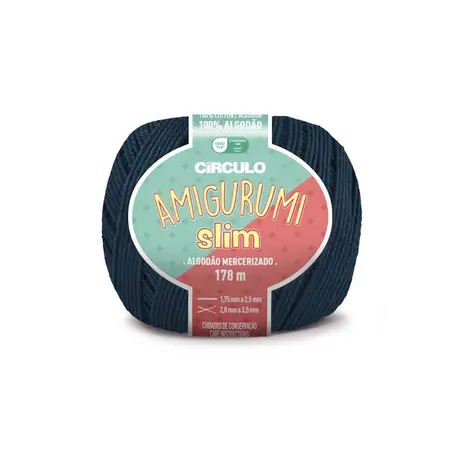 Linha Amigurumi Slim Círculo 5073 (Petróleo)