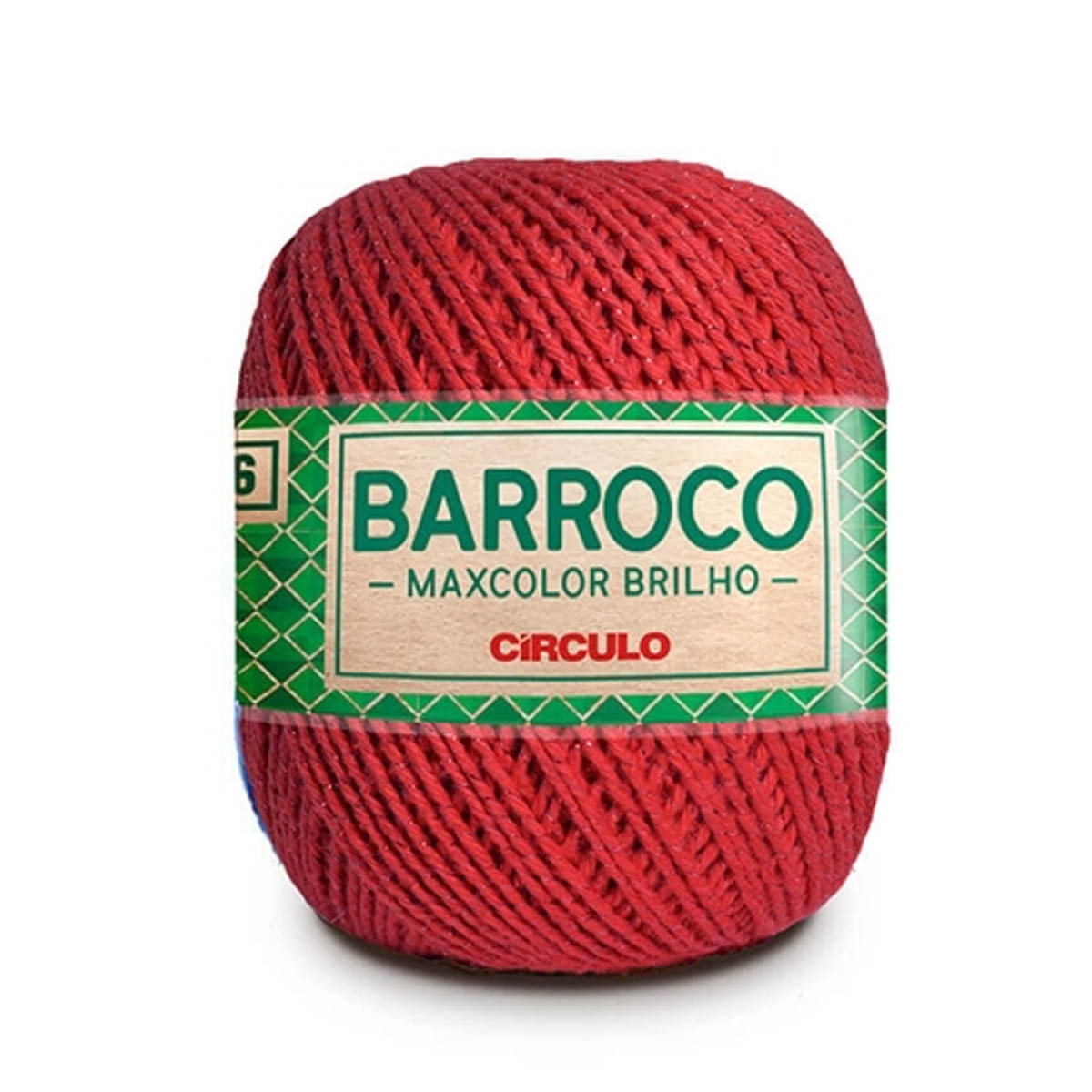 Barroco Maxcolor Brilho N.6 Círculo 3402 (Vermelho Círculo)