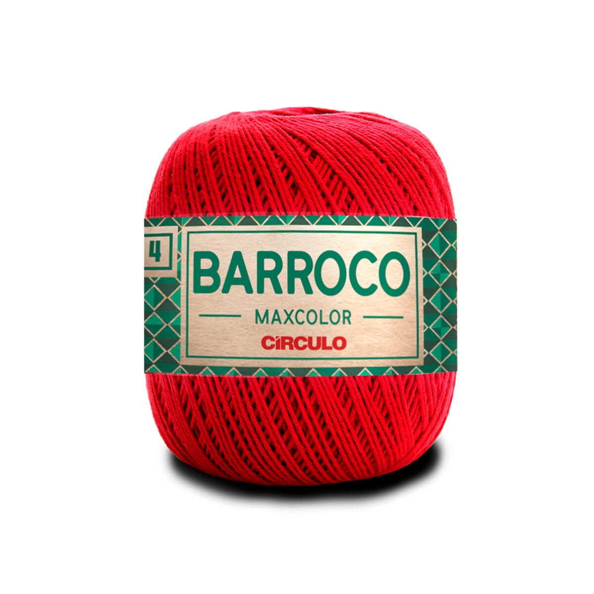 Barroco Maxcolor N.4 Círculo 3402 (Vermelho Círculo)